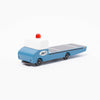 Jane's Tow Truck wooden diecast in blue from Candylab | © Conscious Craft 